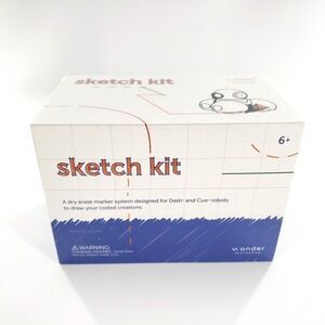 Wonder Workshop Sketch Kit Dry Erase Marker System for Dash/Cue Robots Brand New